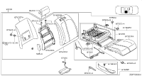 870009W281-Seat assy-front, rh
