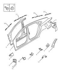 5038047900C15-Reinf assy-fr rh