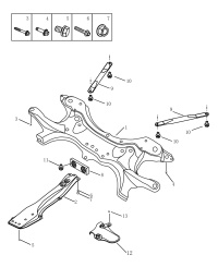 JQ188C1495TF6AH-Bolt & washer assy-hex flange