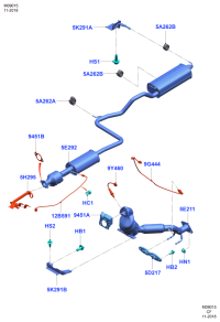 JD8G12B591AA-Sensor-exhaust