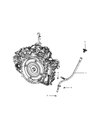 5273372AE-Pipe, transmission oil filler