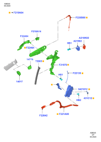JB3T14017EA3JA6-Switch assy-fr dr-center