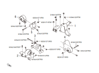 1001621XKZ08A-BRACKET,ENG FR MOUNTING