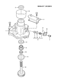 24516993-OFFICE OF THE OUTPUT SHAFT  SEAL O/PUT SHAFT