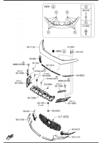 DHB650152-_BRACKET(R),F. BUMPER SIDE