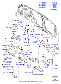 FB5Z7803599AA-Moulding-window