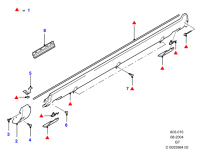 V88BBF10182AA-RETAINER-SPRING,ANTI SHOE RATTLE