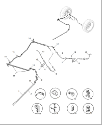 10106832-Hose assy-rr brake