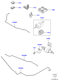 JEX000010-Fuel pump & filter assy