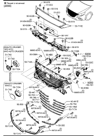 BAPJ50716-BRACKET(R),GRILLE