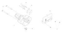 100435500B-Bolt, M10x1.50x86MM zn al