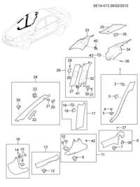 93736080-Cap, wind shield