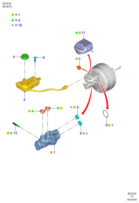 HK292422AA-Reservoir assy-brake fluid