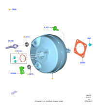 F2GC2002CE-Booster assy-brake