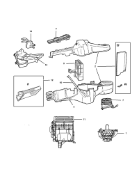 5072143AA-HOUSING BLOWER MOTOR