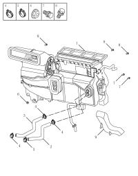 8015000700-Pipe, warm air, outlet no.1 (4G24)