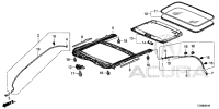 70200TZ3A01-GLASS ASSY,ROOF