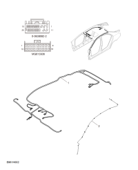 10003304-Wiring assy-roof rack