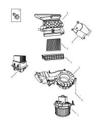 8022004200-Wheel assy-blower motor