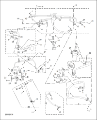 10523652-Pipe assy-a/c vapor separator to compressor