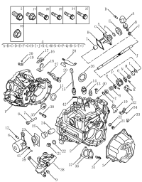 3024035000-Switch sub-assy, reverse (4G18 F517A)