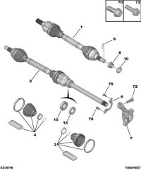 ZQ92571180-DRIVE SHAFT OUTER BOOT