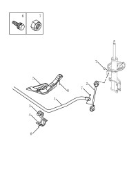 4015007200-Link assy-fr stabilizer lh