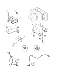 10085466-Module assy-brake adjuster control