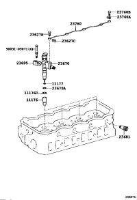2368278030-GASKET, INJECTION NOZZLE SEAT