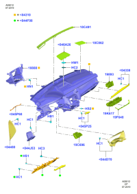 GR2B19K617AGSMAS-Louver assy-vent