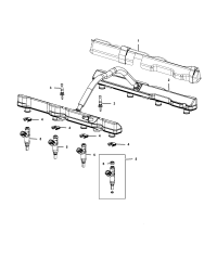 53032905AA-CLIP FUEL INJECTOR