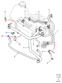 PCH000220-Hose assembly-lower water