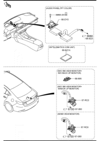 GBEF67RC0A-CAMERA-BACK MONITOR