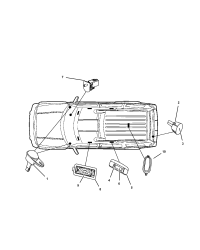 5179406AA-Dome-sunroof lamp