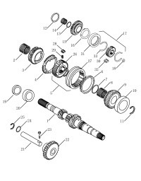 3032022000-Ring, 4G18 F517A