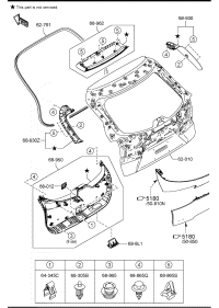DHB46896002-TRIM,LIFTGATE-LOWER