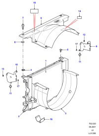 PCC001020-Radiator-cooling system