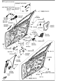 BELG59410AAA-LEVER(L),OUTER HANDL