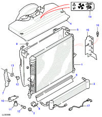PCZ100050-Seal-body to cooling pack air