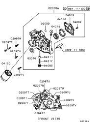 MD372248-OIL SEAL