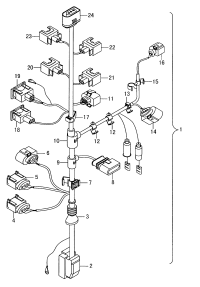 3A0973834-Cap, flat plug: