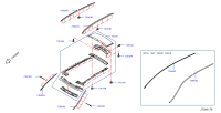738525NN0A-MOULDING ASSY