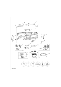 C00048617F037-Glove box assy
