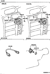 9001007002-BULB, CLOCK INDICATOR