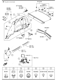 KD5H6887002-TRIM(L),TRUNK SIDE