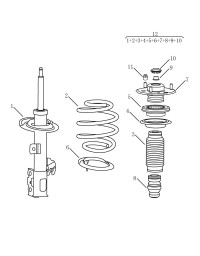 JQ321C10H-Nut, hexagon