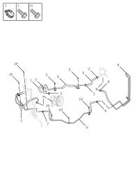 4046000900-Pipe assy-oil flr
