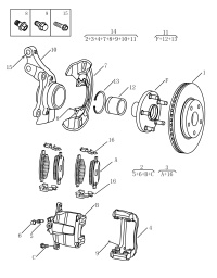 4048001400-Bolt, dust cover mounting