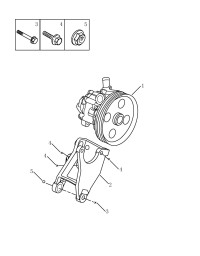 JQ142C10110-Bolt & washer assy-hexagon head