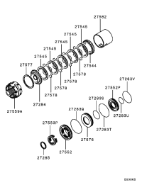 MD609499-DISC-L/R BRAKE